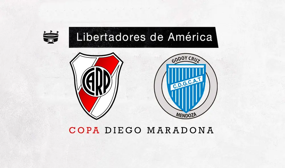 River Plate y Godoy Cruz juegan este sábado por la fecha 6 de la zona C de la Copa Diego Maradona. Foto: Twitter / @RiverPlate River Plate y Godoy Cruz juegan este sábado por la fecha 6 de la zona C de la Copa Diego Maradona. Foto: Twitter / @RiverPlate