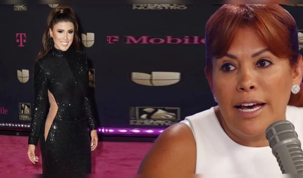 Magaly Medina tilda de “monja” a Yahaira Plasencia por vestido que usó en Premios lo Nuestro