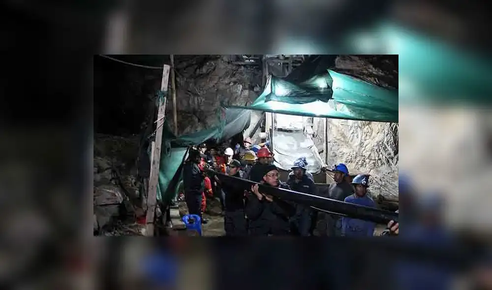 No pierden las esperanzas de hallar con vida a los siete mineros 