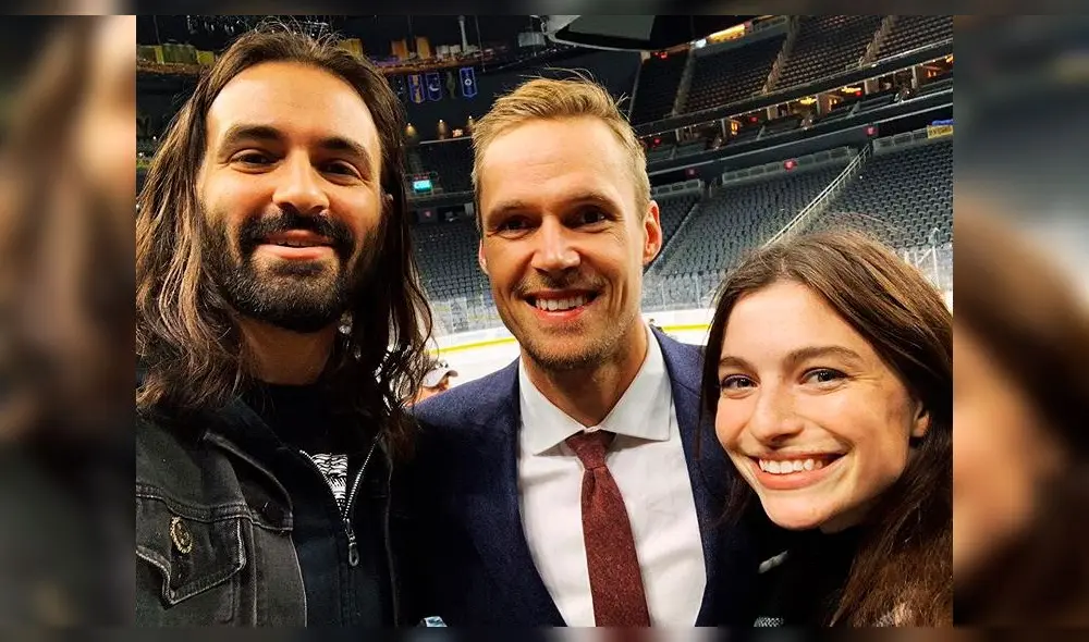 Jay Weinberg y Chloe Howcroft