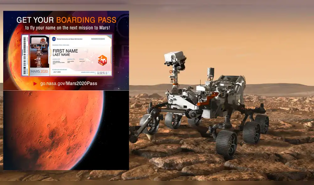 ¿Listo para ir a Marte? NASA enviará misión en la que puede ‘viajar’ tu nombre