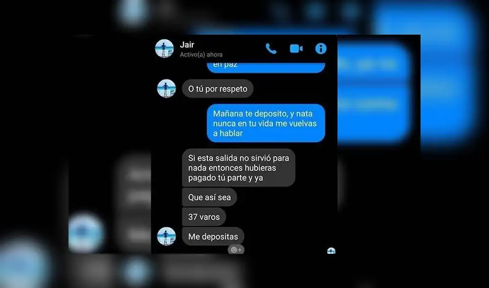 Facebook Messenger: Lo mandan a la 'friendzone' y se venga cobrándole la cuenta de la cita [FOTOS]