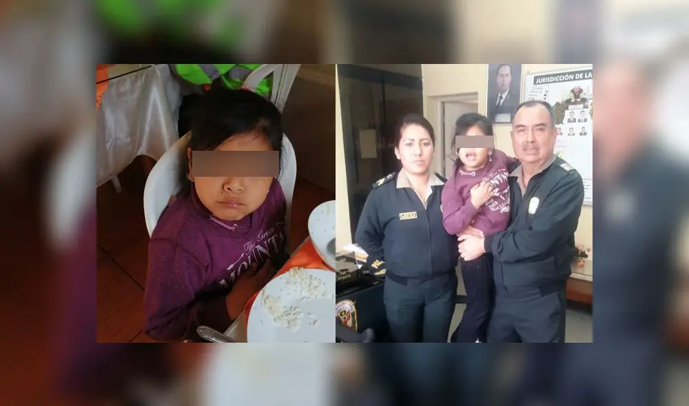 La menor ya se encuentra en custodia de la Policía. La menor ya se encuentra en custodia de la Policía.