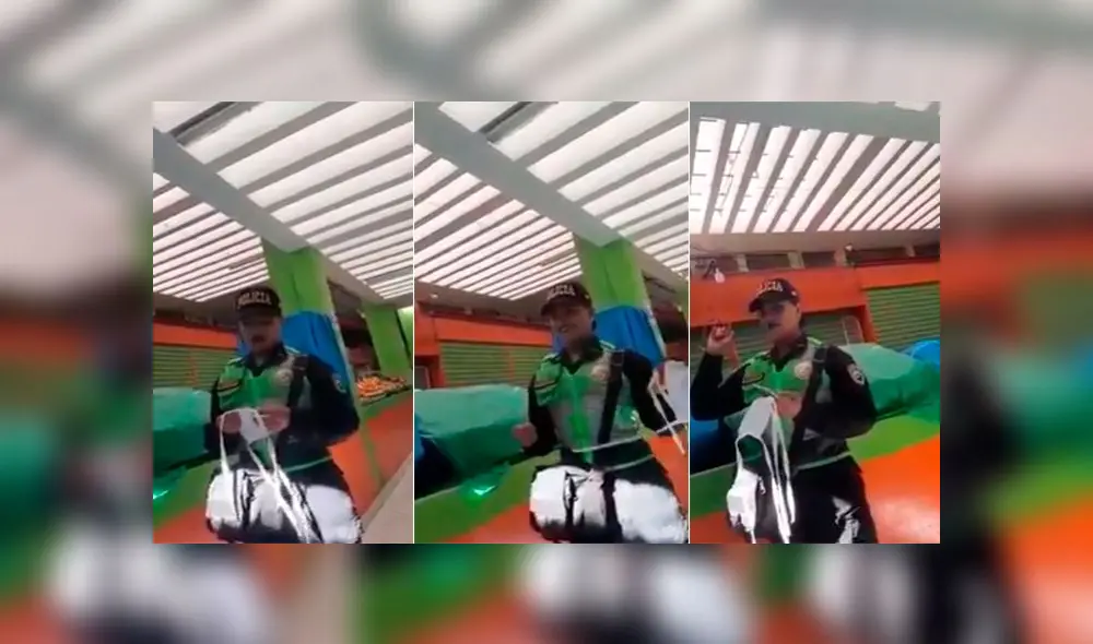 Policía justificó que no podía ponerse la mascarilla por que recién se habría operado de la nariz y podría sangrar. Policía justificó que no podía ponerse la mascarilla por que recién se habría operado de la nariz y podría sangrar.