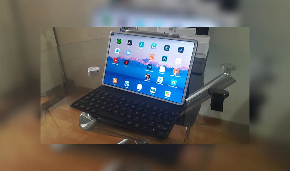 Teclado adherente. Imagen: LR.