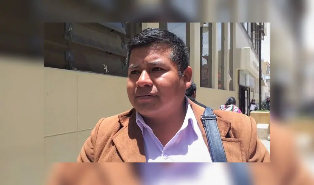 Amador Ñúñez, informó que el próximo 19 de julio habrá una asamblea de dirigentes para determinar si se suman o no a las protestas. Foto: Habla Perú