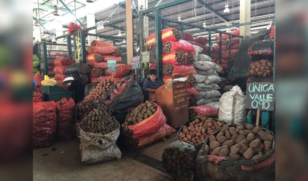 Se recupera abastecimiento de alimentos y frutas en mercados mayoristas de Lima