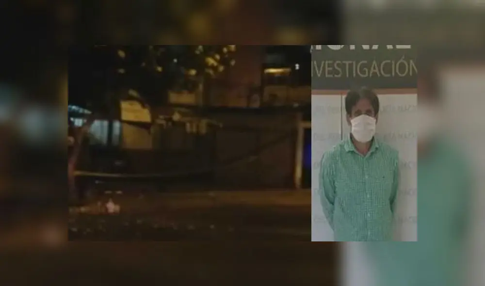 Liberan a hombre que abandonó ataúd en Lince. Foto: Captura de pantalla.