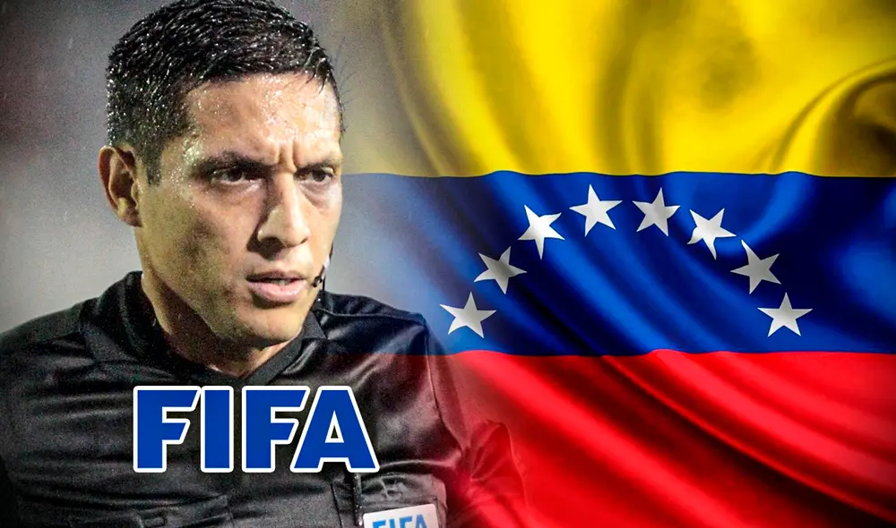Valenzuela pasó a la historia al ser el segundo venezolano en dirigir como juez principal en una Copa del Mundo. Foto: composición RL/Goal/Pinterest