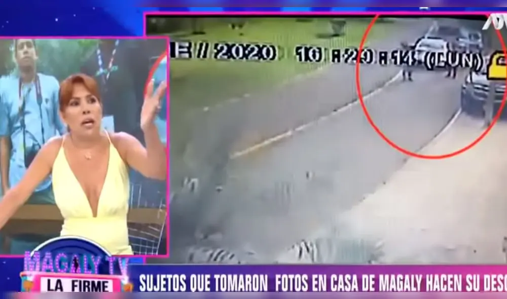 Desconocidos que ‘reglaron’ domicilio de Magaly Medina se identifican y le dejan un mensaje