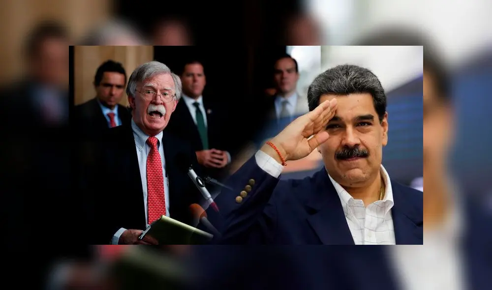 El exfuncionario del gobierno de Donald Trump respondió con dureza a Nicolás Maduro. Foto: composición