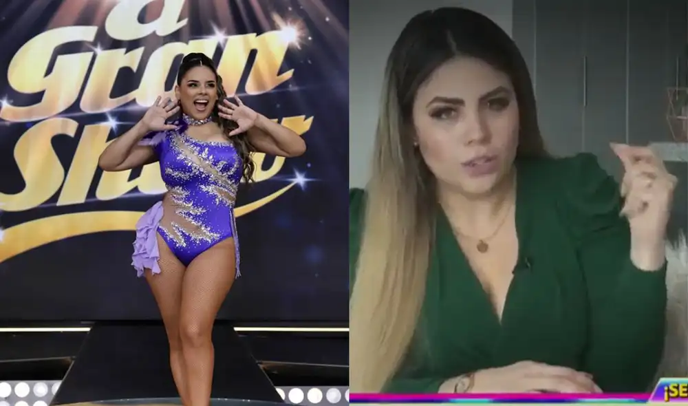 Giuliana Rengifo se salvó de ser eliminada en la última gala de "El gran show". Foto: composición LR/ Instagram/ Giuliana Rengifo/ captura/ ATV