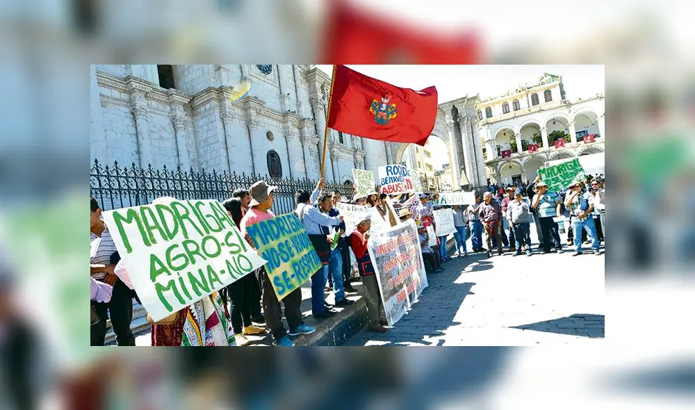 Arequipa: Conflicto social en Caylloma por trabajos de exploración de minera Arequipa: Conflicto social en Caylloma por trabajos de exploración de minera