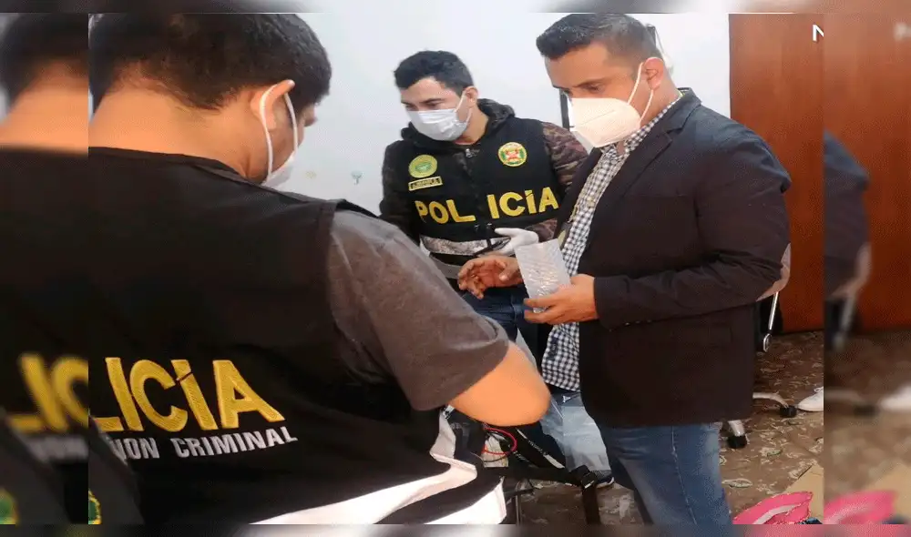 Fiscalía y Policía investigan a detenidos.