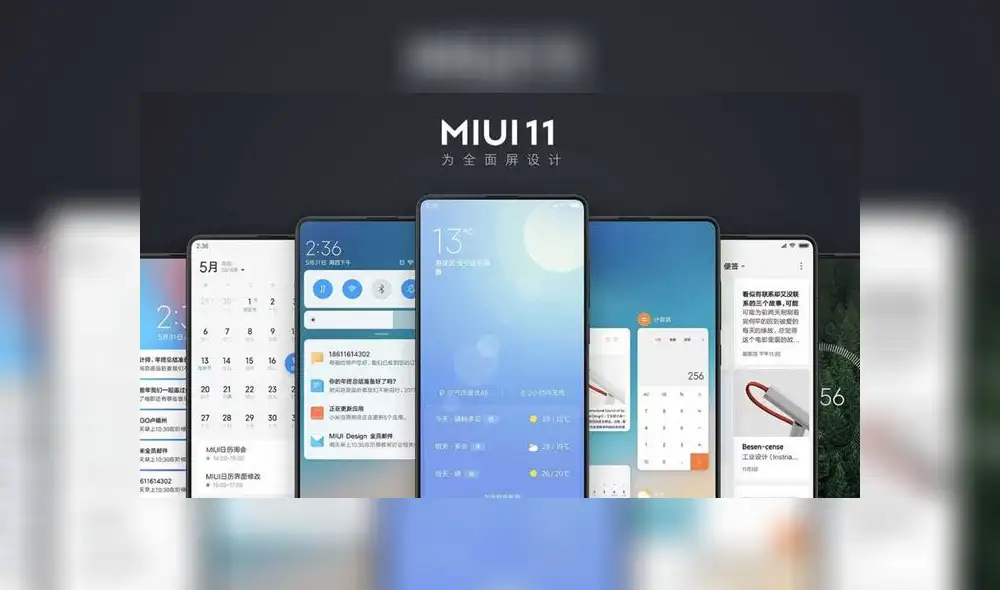 MIUI 11 de Xiaomi llegará el 16 de octubre. MIUI 11 de Xiaomi llegará el 16 de octubre.