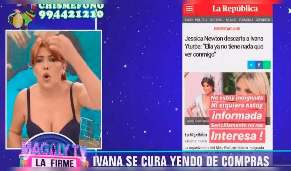 Magaly Medina e Ivana Yturbe