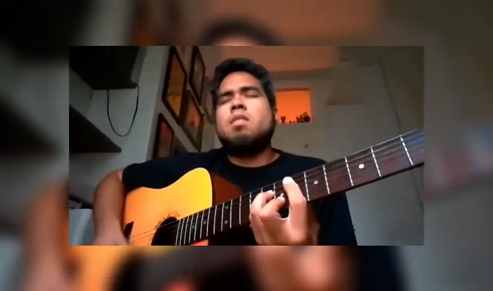 En Facebook, un joven peruano interpretó la popular canción de la agrupación de cumbia y causó furor.