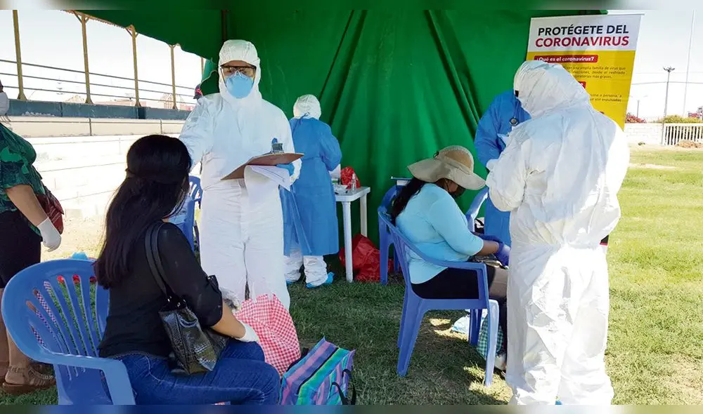 Coronavirus pruebas Tacna