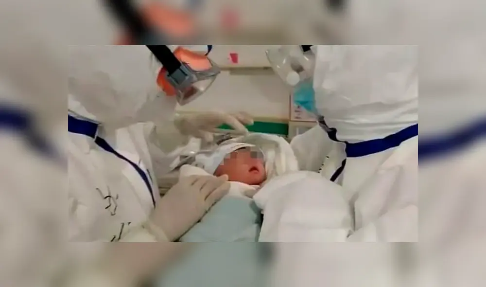 Recién nacida se recuperó del coronavirus sin medicamentos [VIDEO]