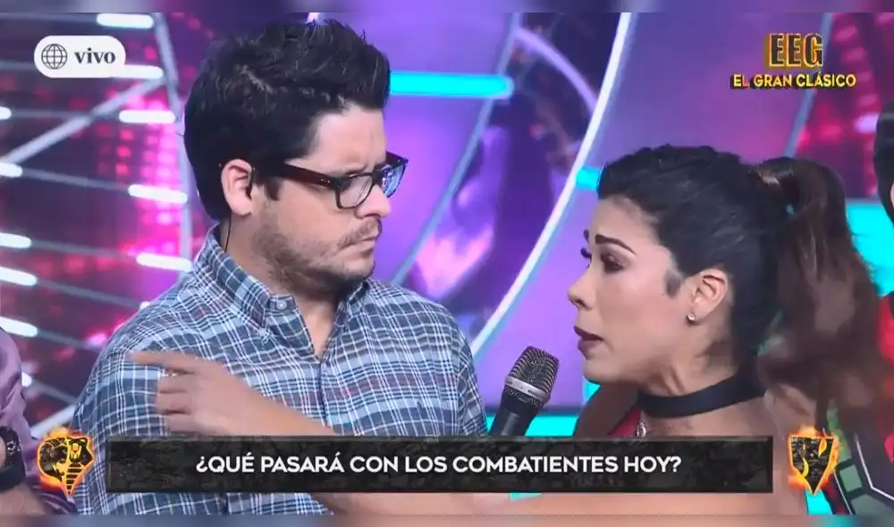 Karen Dejo a Ducelia Echevarría en ‘EEG’: “En este set te odio, pero afuera eres mi amiga”