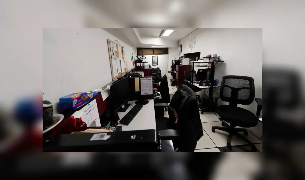 Las oficinas de la Cámara de Diputados lucen totalmente desiertas. (Foto: Twitter) Las oficinas de la Cámara de Diputados lucen totalmente desiertas. (Foto: Twitter)