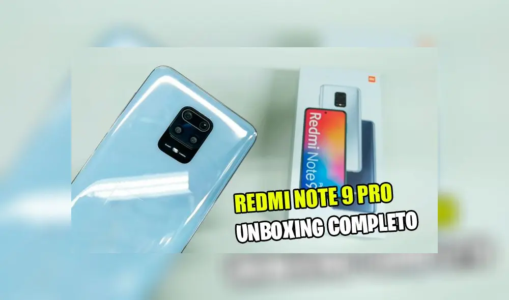 El Redmi Note 9 Pro de Xiaomi es un  teléfono de gama media alta y posee 5.000 mAh de batería. Foto: Daniel Robles