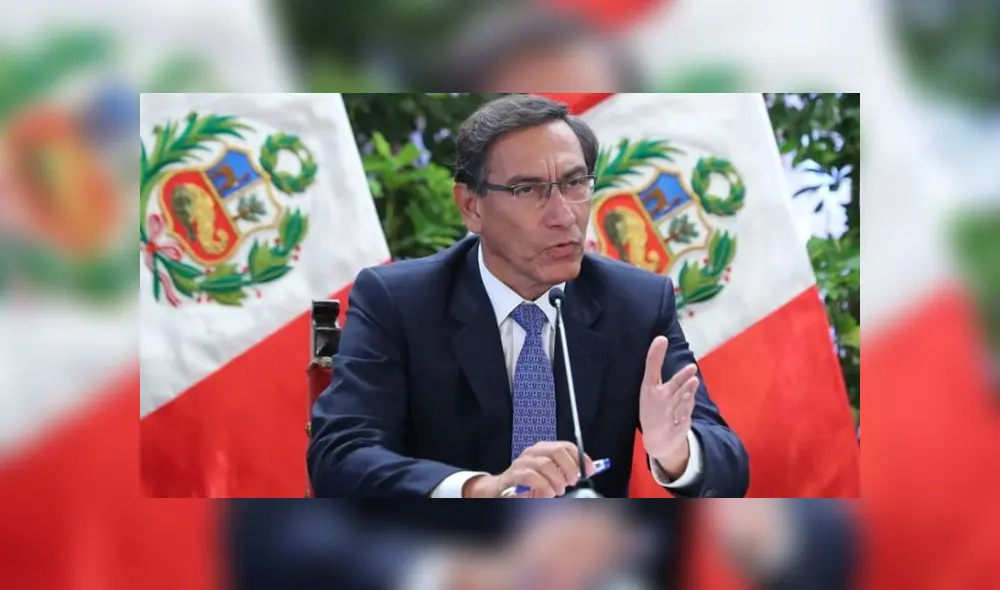 Martín Vizcarra anuncia dicha medida para frenar el avance del coronavirus. Créditos: Depor.