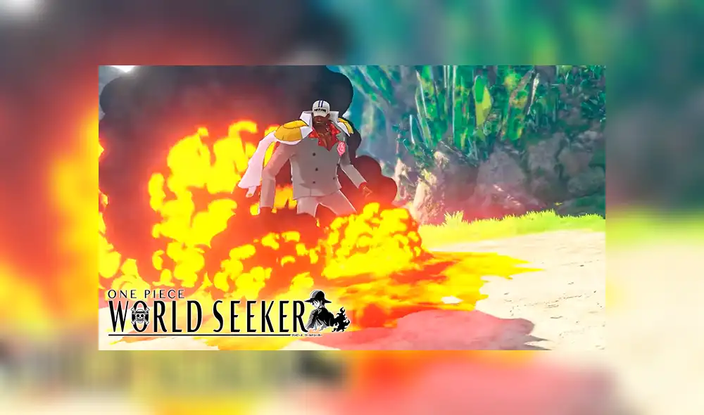 One Piece World Seeker: Akainu, Zoro y Germa 66 muestran sus habilidades en nuevo tráiler