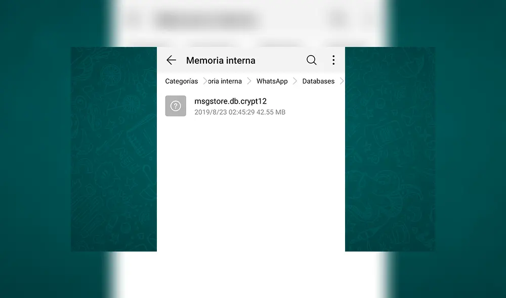WhatsApp: sencillo truco te permite liberar espacio en tu smartphone y optimizar tu equipo al máximo