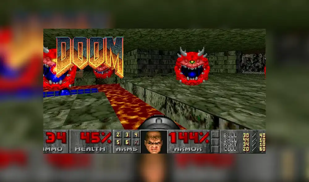 trabajador juega DOOM en caja registradora trabajador juega DOOM en caja registradora