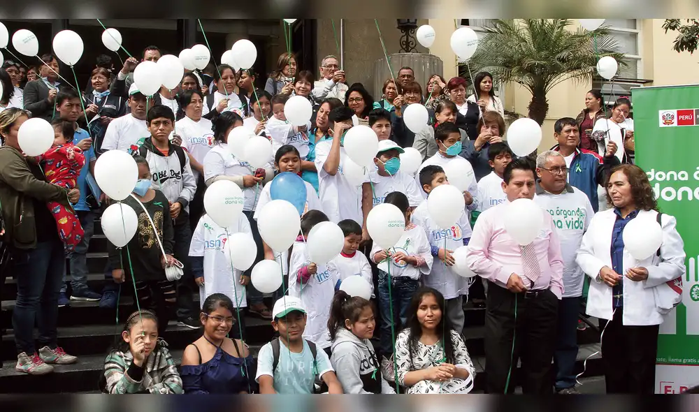 De un millón de personas solo 1,6 deciden donar sus órganos en todo el Perú De un millón de personas solo 1,6 deciden donar sus órganos en todo el Perú