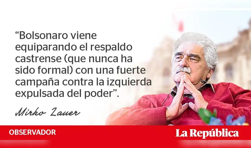 Los militares, sí, los militares