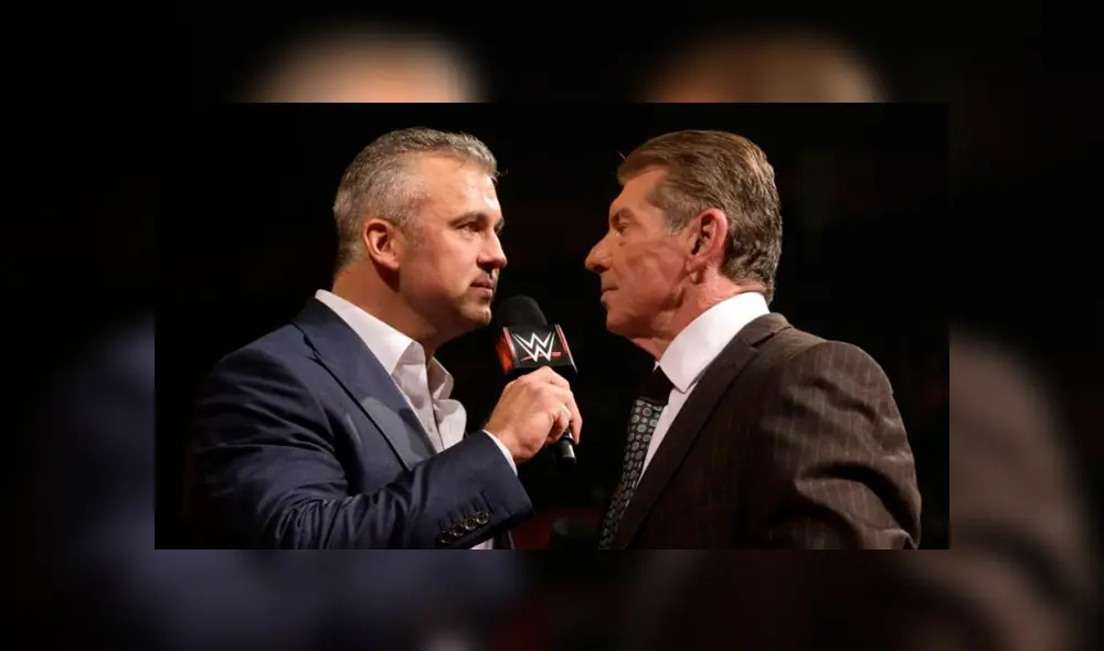 Shane y Vince McMahon