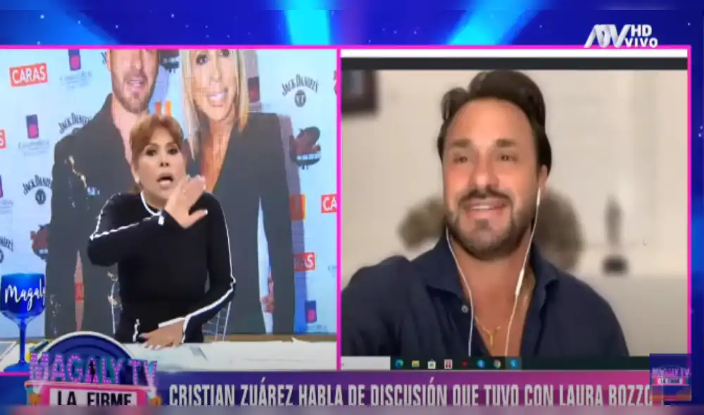 Magaly Medina pelea en vivo con Christian Zuárez y asegura que él solo busca dinero de Laura Bozzo Magaly Medina pelea en vivo con Christian Zuárez y asegura que él solo busca dinero de Laura Bozzo