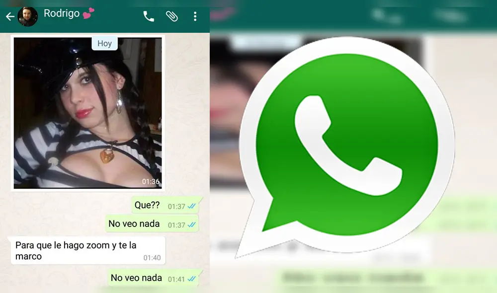 WhatsApp: Una foto 'hot' asusta a usuarios por un detalle aterrador 