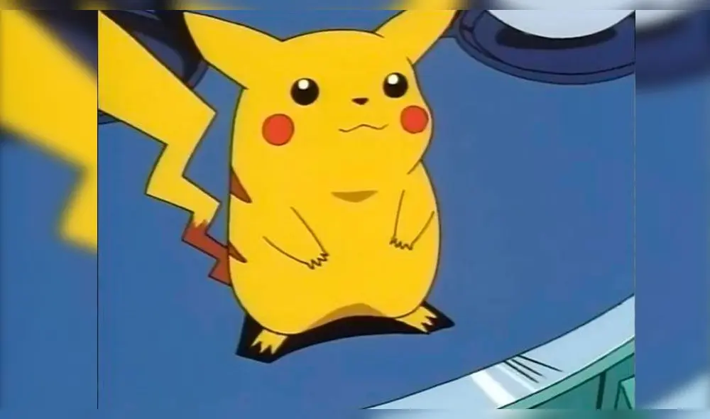 Antiguo diseño de Pikachu. Créditos: Composición