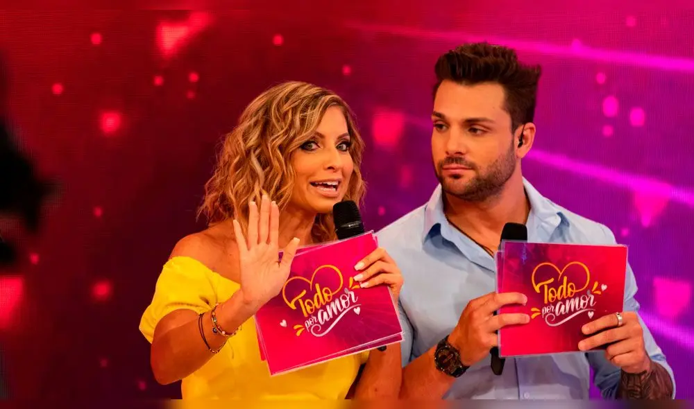 Karina rivera y Nicola Porcella Foto: archivo Karina rivera y Nicola Porcella Foto: archivo