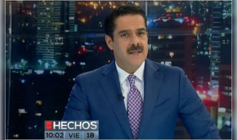Javier Alatorre compartió un vídeo donde se ve sus 26 años de trayectoria en el noticiero 'Hechos'. (Foto: Screenshot)