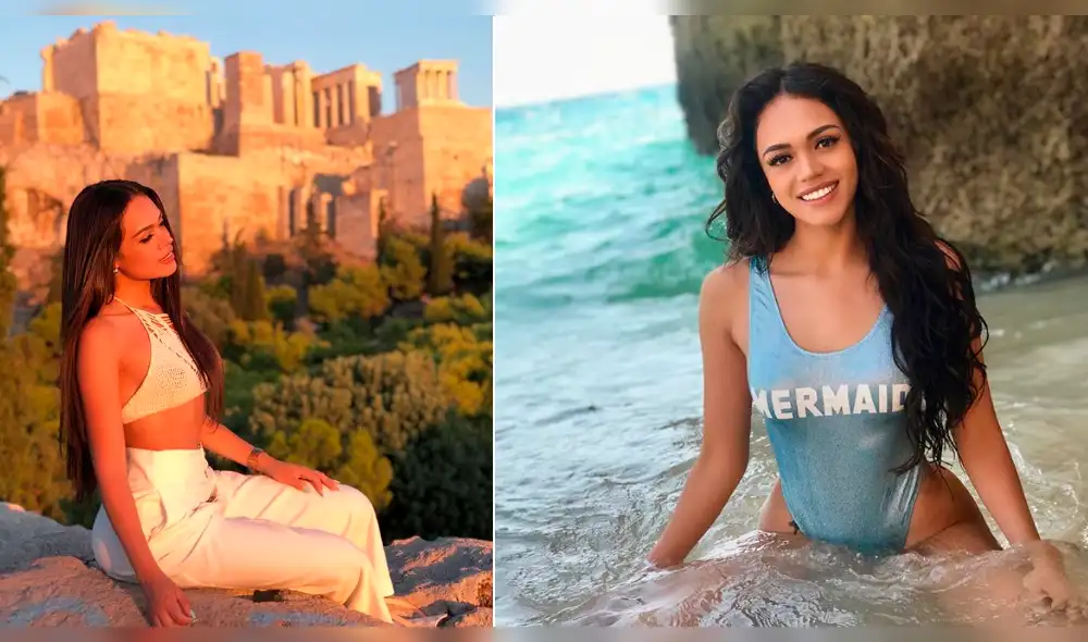 Mayra Goñi luce su cuerpo en sexy bikini y es víctima de cuestionable ataque [VIDEO]