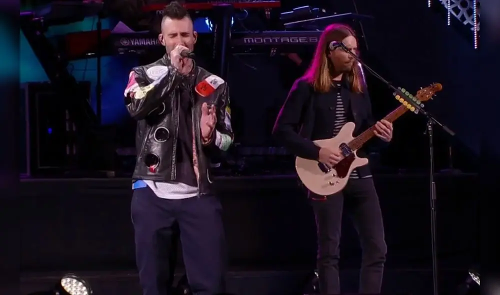 Maroon 5 emociona a público en la cuarta noche del Festival de Viña del Mar 2020. Foto: difusión