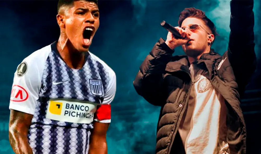 Futbolista de Alianza Lima celebra rima de Wos en la Final Internacional 