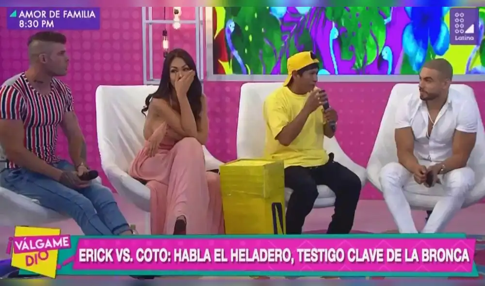 Erick Sabater vs Coto: Aparece heladero en TV para dar su testimonio [VIDEO]