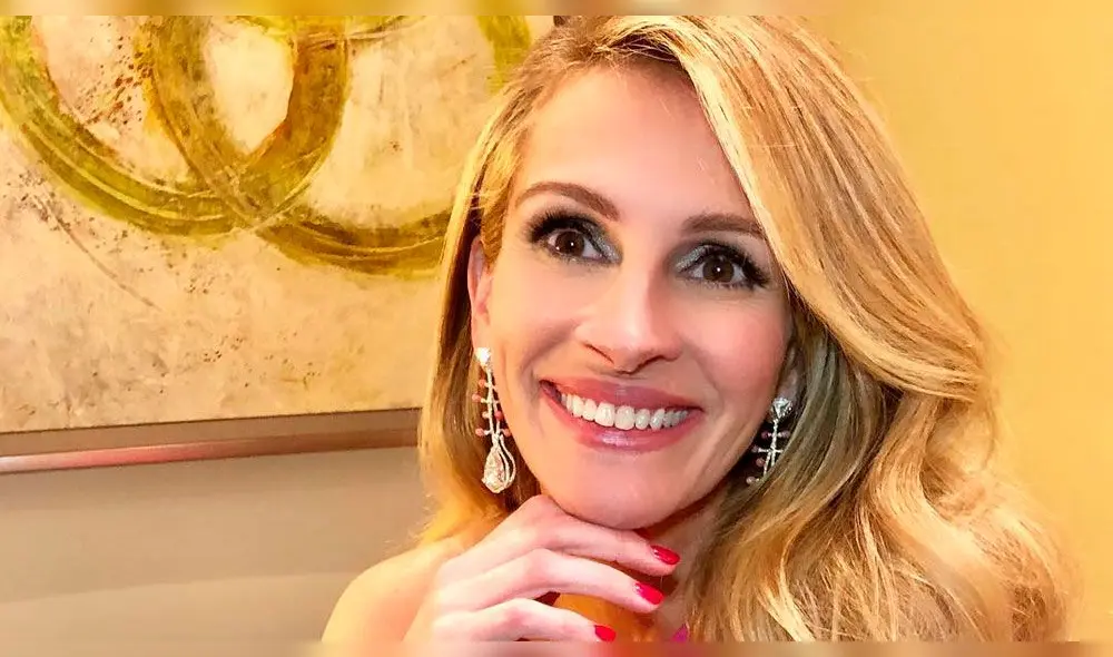 Julia Roberts dice sus secretos para verse mas joven. Foto: Instagram