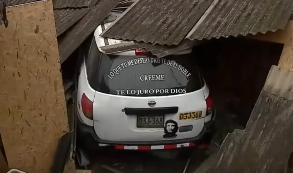 El conductor fue trasladado a la comisaría Mateo Pumacahua.