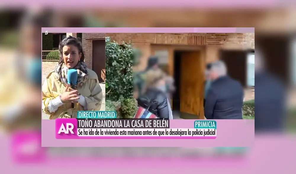 La reportera de 'El programa de Ana Rosa' contó que la casa estaba en situación deplorable. (Foto: Telecinco) La reportera de 'El programa de Ana Rosa' contó que la casa estaba en situación deplorable. (Foto: Telecinco)