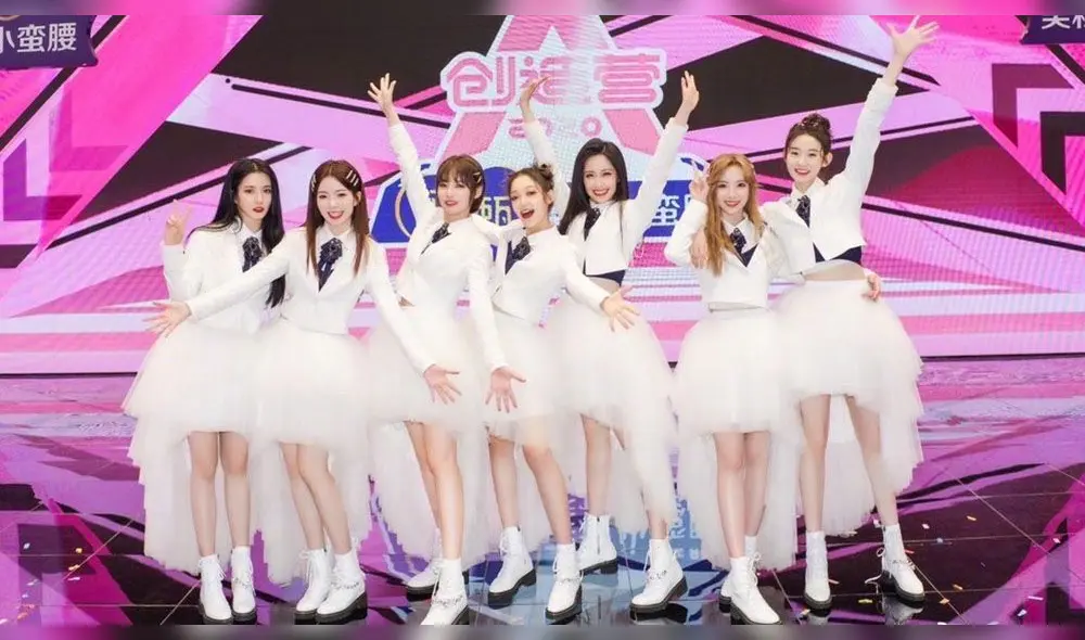 Bon Bon Girls: ganadoras de Produce Camp 2020. Foto: Weibo.