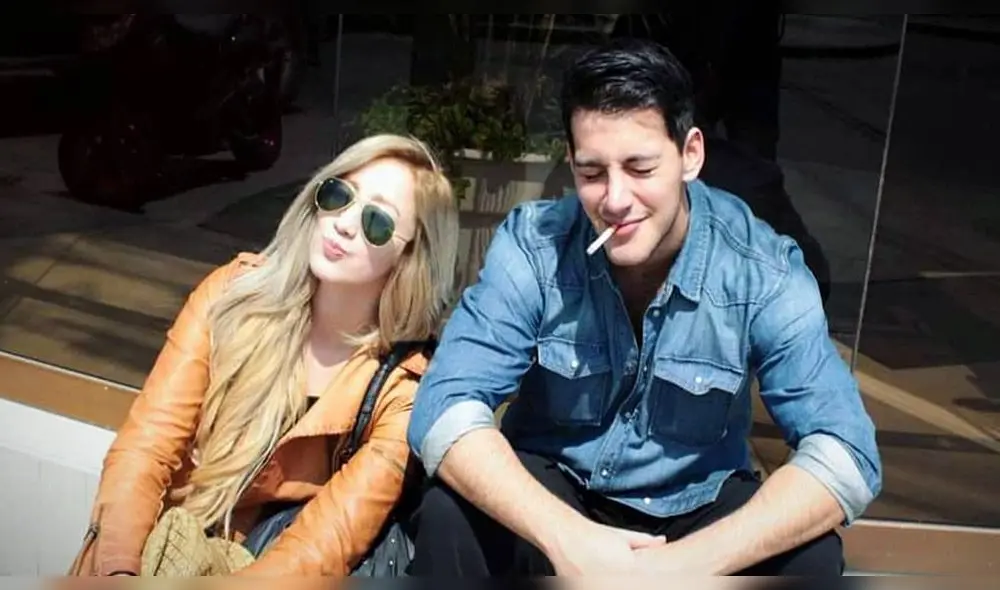 Jean Paul Santa María y Romina Gachoy. Foto: Instagram