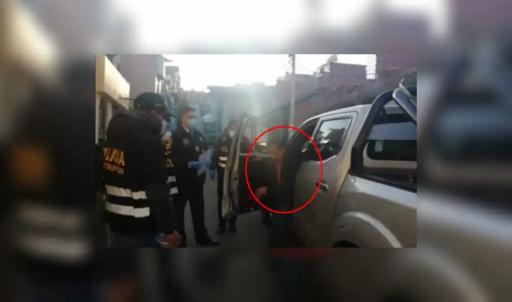 Chofer de la Gerencia Regional de Salud de Arequipa fue detenido por presunto acto de corrupción.