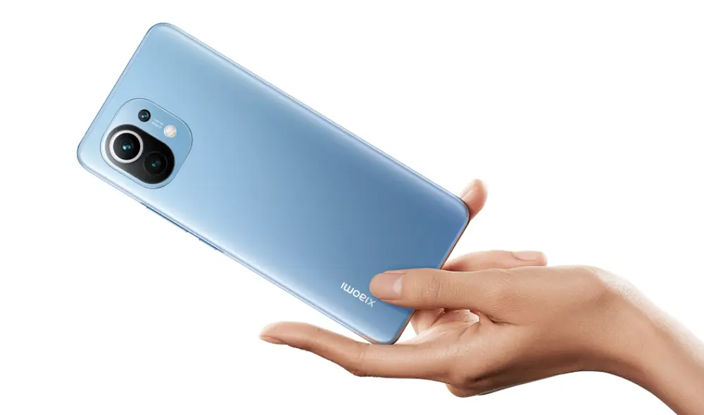 Diseño del nuevo Xiaomi Mi 11 5G. Foto: Xiaomi