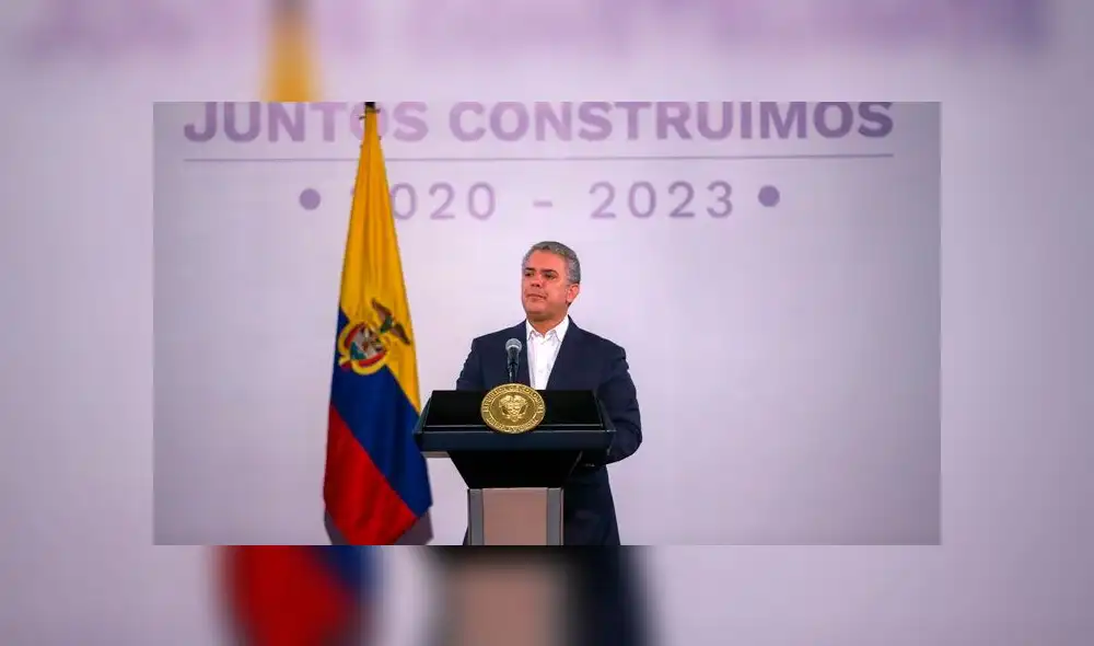 Las declaraciones del mandatario colombiano se realizaron en medio del quinto día de manifestaciones y movilizaciones que se vienen desarrollando en todo el país Las declaraciones del mandatario colombiano se realizaron en medio del quinto día de manifestaciones y movilizaciones que se vienen desarrollando en todo el país